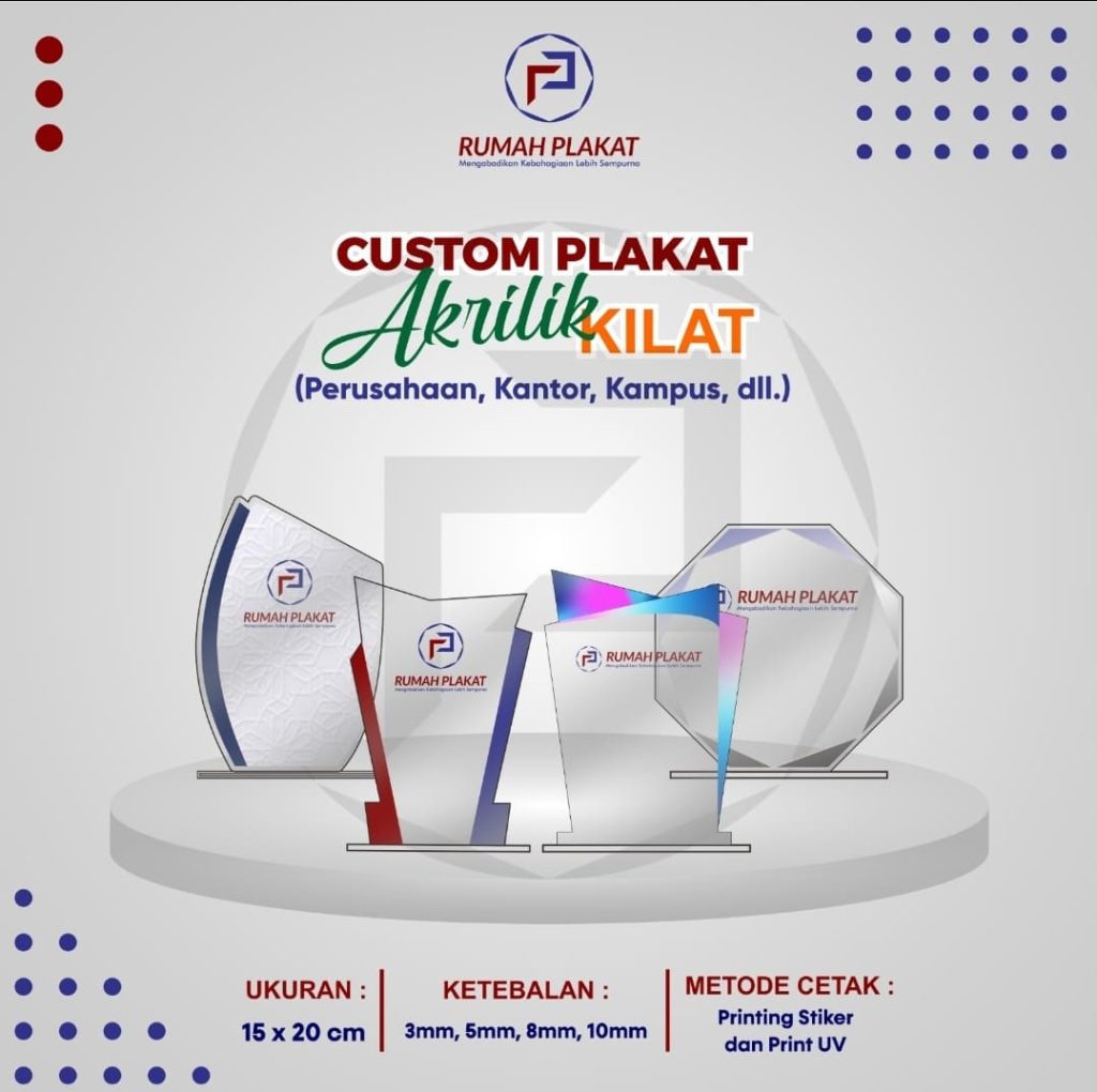 Plakat Akrilik Express Kilat