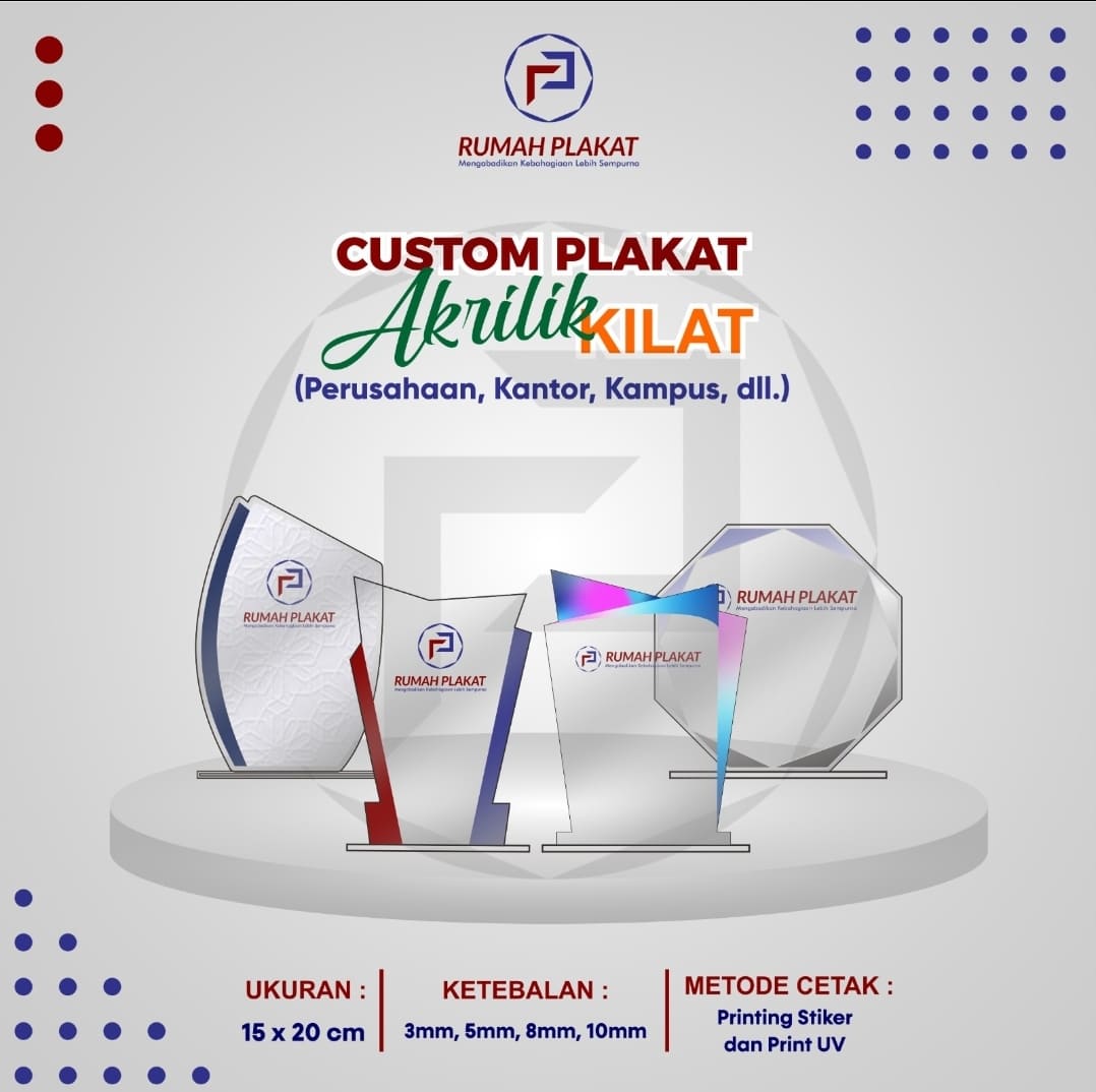 Plakat Akrilik Express Kilat