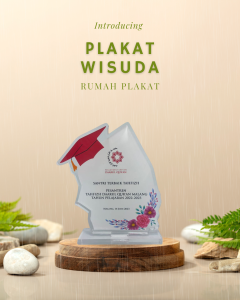 Plakat Kayu Jati Blitar